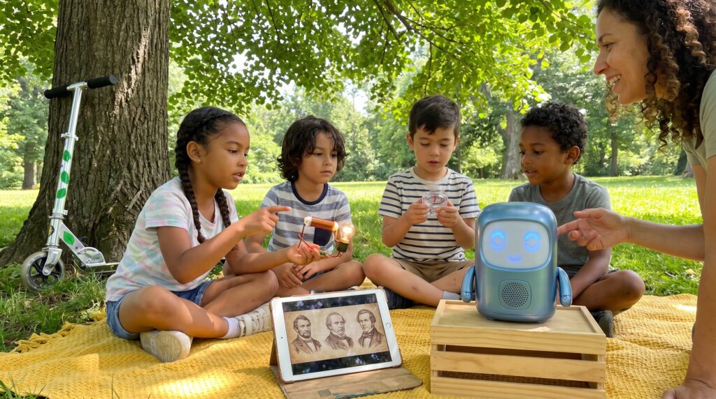 A warm, simple guide to the electric motor for kids. Learn how motors work, what parts to point out, types you will find at home, a safe homopolar demo, and quick scavenger hunt ideas for curious families.