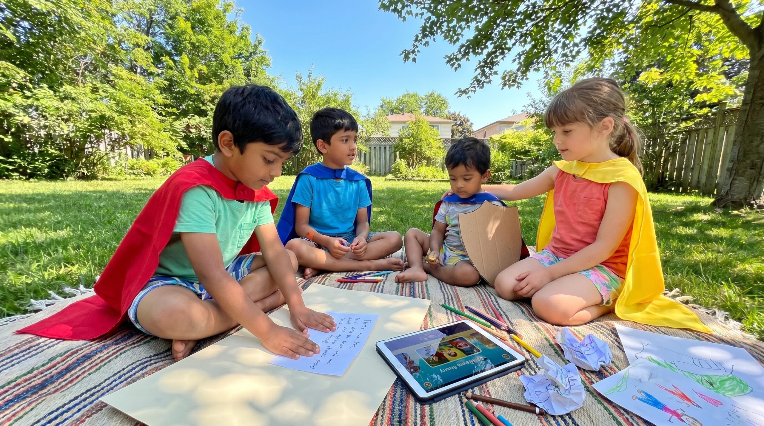 Create your own hero challenge invites families to spend a short weekend moment making a hero together. This playful, low-pressure prompt boosts language, empathy, and imaginative play in 15 to 30 lively minutes.