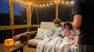 A bedtime mini story ritual uses a short, repeatable story to calm children before sleep. In three to ten minutes, this simple routine builds routine, eases arousal, and deepens caregiver-child connection.