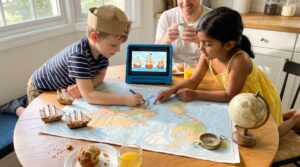 A warm, age-friendly Christopher Columbus biography for kids that families can read together. It covers his 1492 voyage, ships, navigation tools, the Columbian Exchange, and the complex legacy in a gentle, honest way.
