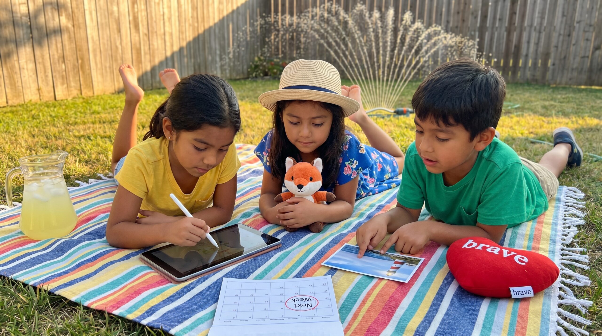 Ask a Story invites kids to send one-line ideas each week. Storypie curates, moderates, and turns selected sparks into recorded stories published in the app the following week. Easy, family-friendly, and fun.