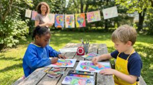 A warm, short guide to Pablo Picasso for kids. Meet his life, periods, famous works, and quick hands-on activities parents can try tonight. Perfect for curious children and busy parents.