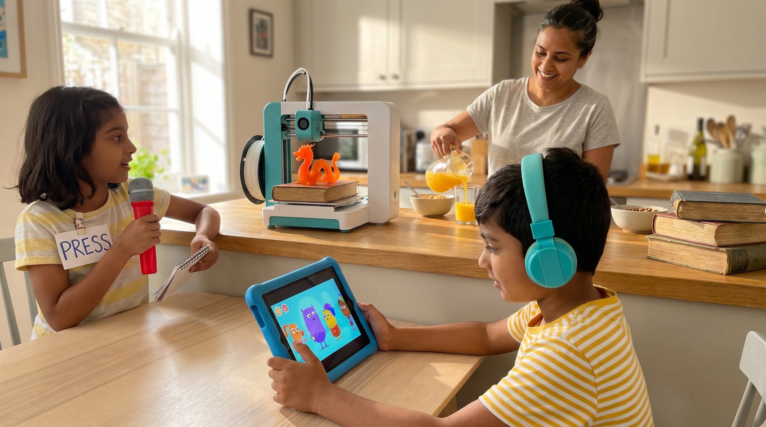 A friendly, simple guide to the printing press for kids. Meet Gutenberg and early Asian printers. Learn how a hand press worked. Enjoy quick family activities that bring history to life with playful, hands-on charm.