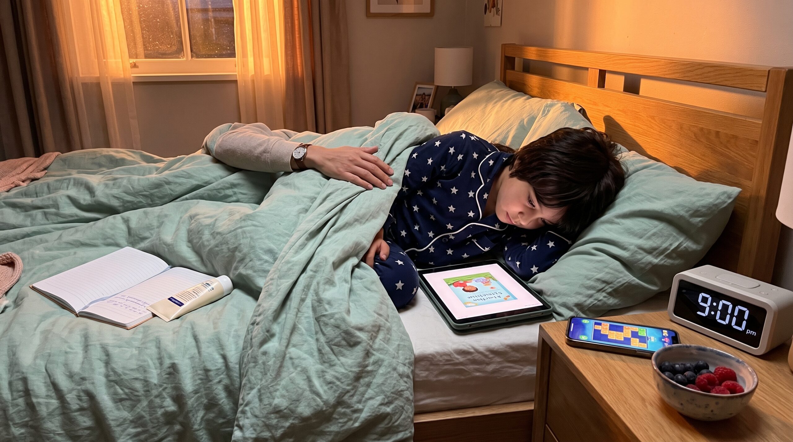 A bedtime wind-down mini story ritual is a tiny, repeatable routine that helps kids shift from play to sleep. Try a five-minute tale tonight for calmer bedtimes, steady connection, and gentle, sleepy-good vibes.