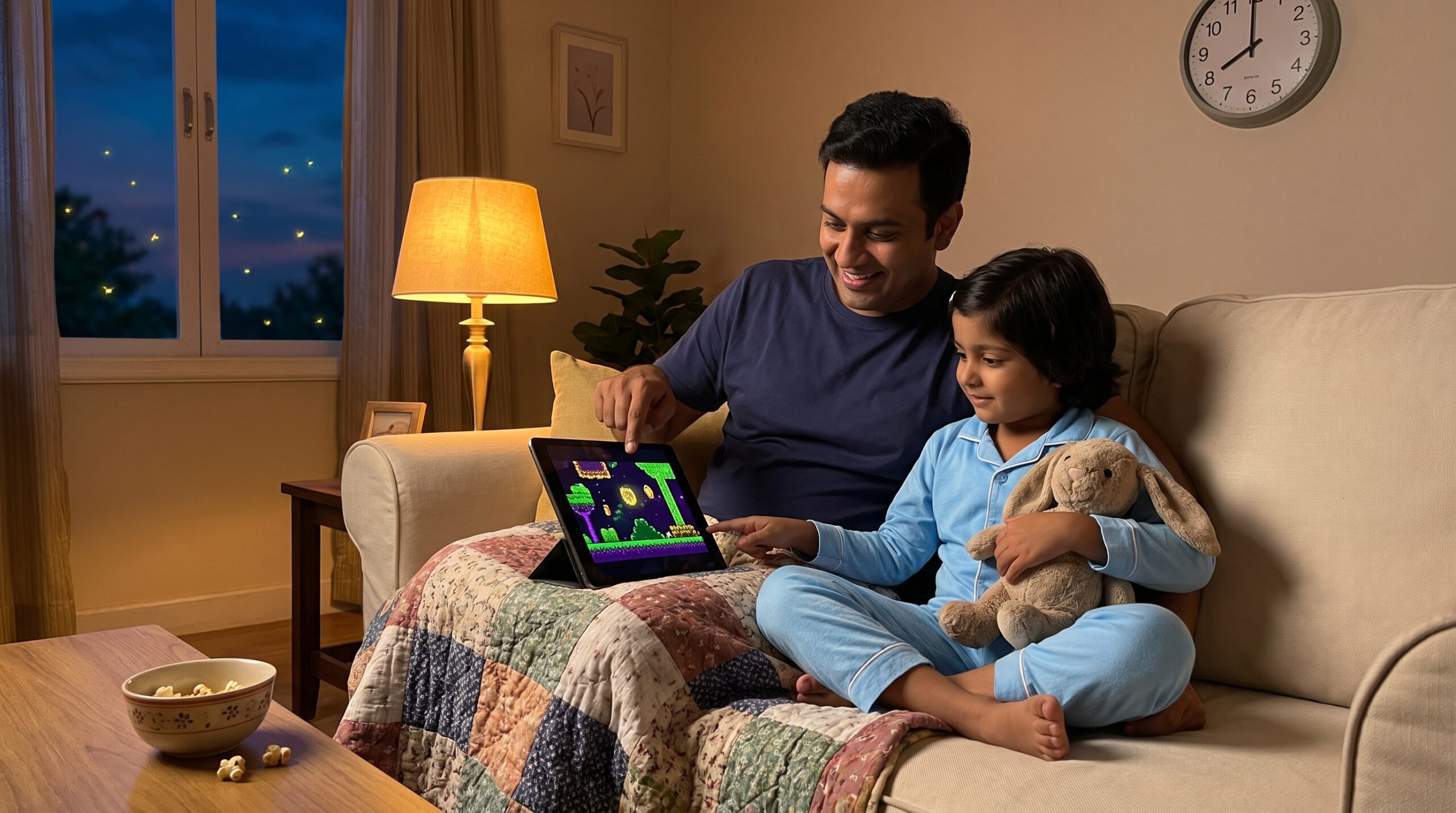 Video games for kids grew from a bouncing dot to whole worlds. This brief guide helps parents choose safe games, set limits, and keep play joyful and bedtime friendly.
