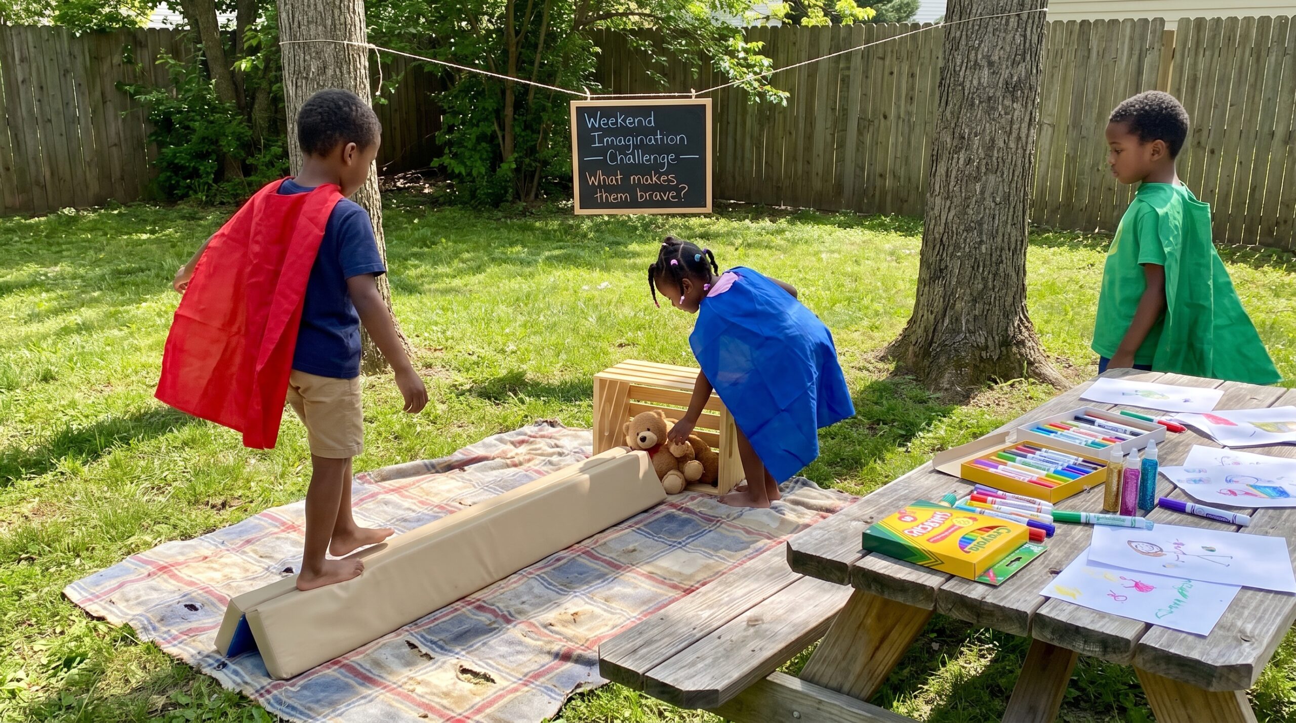 A short, playful family ritual to draw a hero, name a power, and tell one tiny adventure. The create your own hero challenge boosts language, empathy, and confidence in 10–30 minutes.