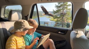 Short, friendly bald eagle facts for kids. Explore life stages, habitat, diet, nests, and conservation. Read age-appropriate Storypie stories and try a tiny, family-friendly activity for kids.