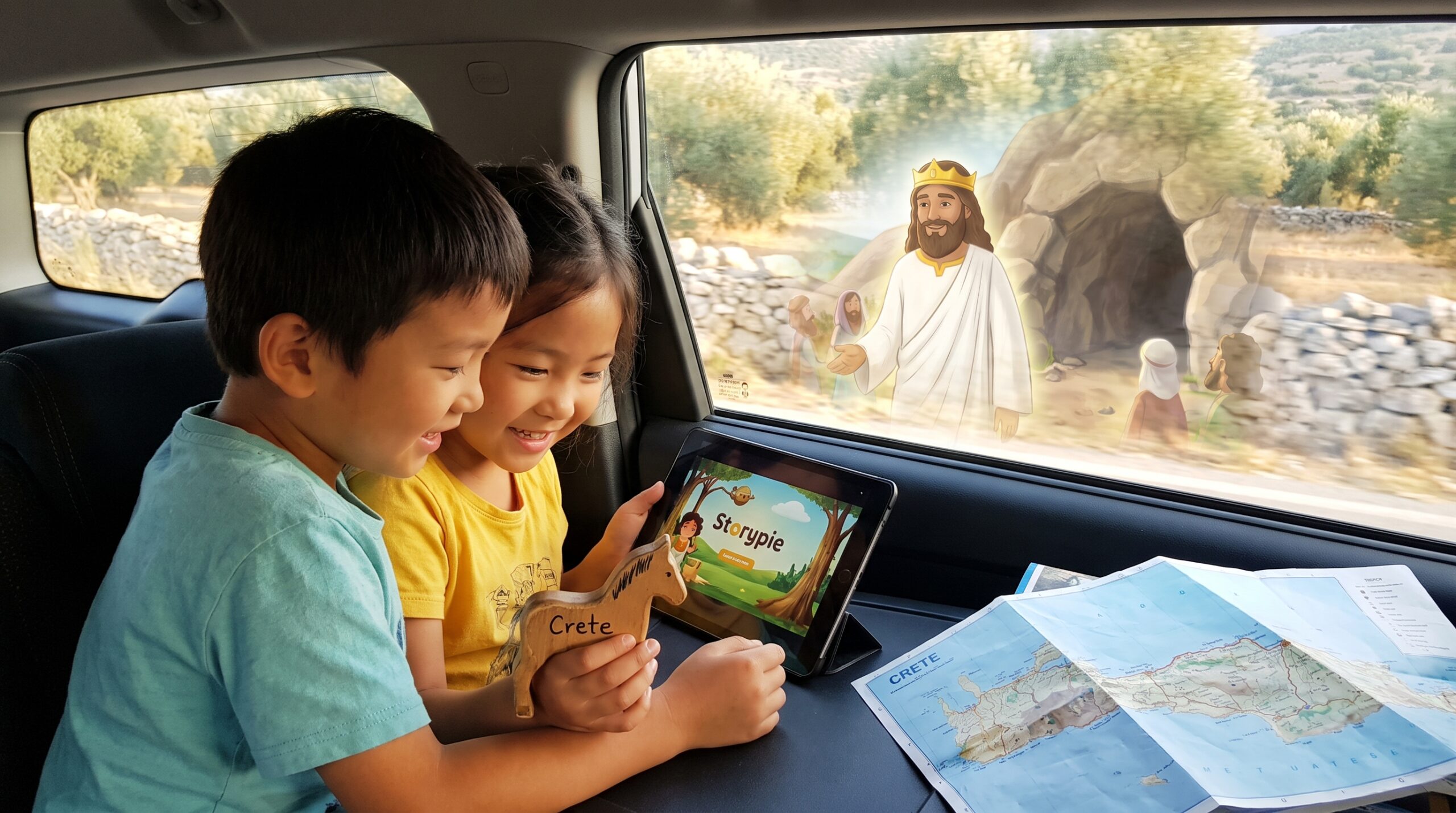 Introduce children to Zeus in a warm, simple way. This short guide explains his hidden childhood on Crete, rise to rule Olympus, key symbols, and family ties. Great for a quick afternoon listen.