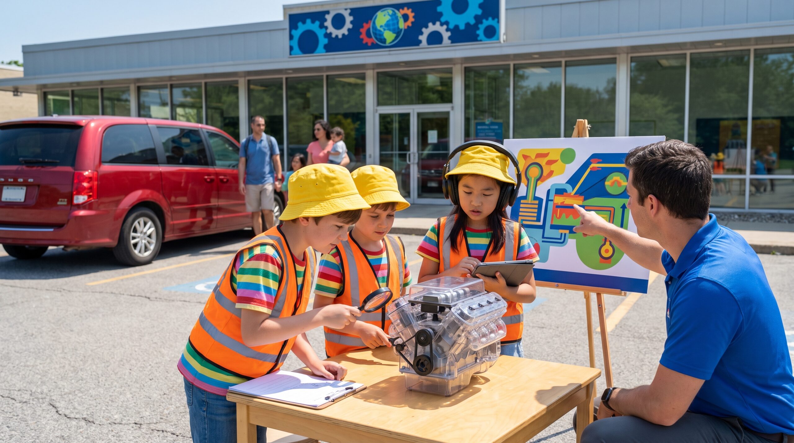 A warm, kid-friendly look at the internal combustion engine for kids. Short history, simple parts to spot, safety tips, and playful activities to spark curiosity on road trips and at home.