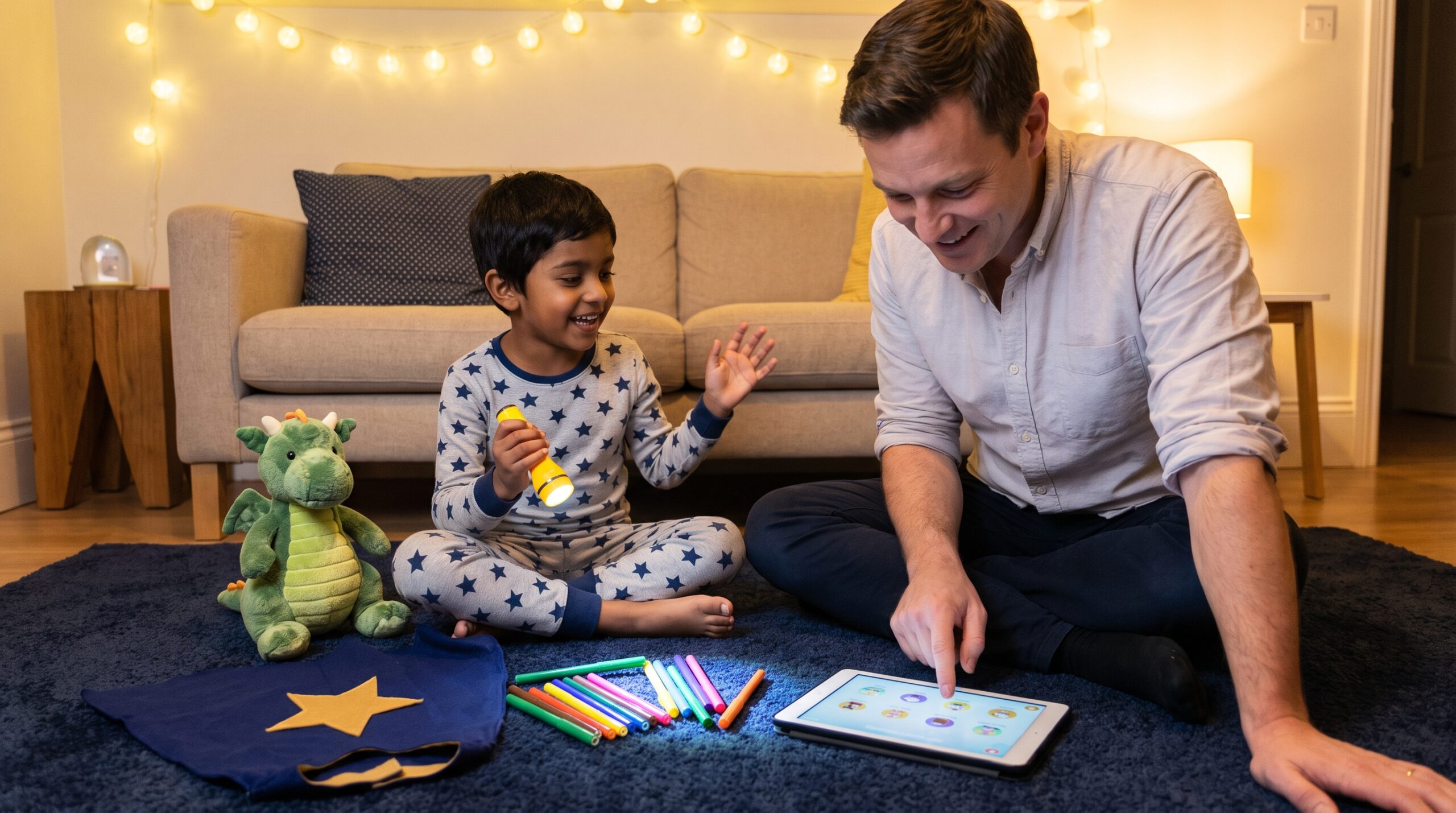 Create your own hero weekend challenge invites families to invent a quick, joyful hero together. Short sessions build language, confidence, and warm family moments in just 10 to 30 minutes.
