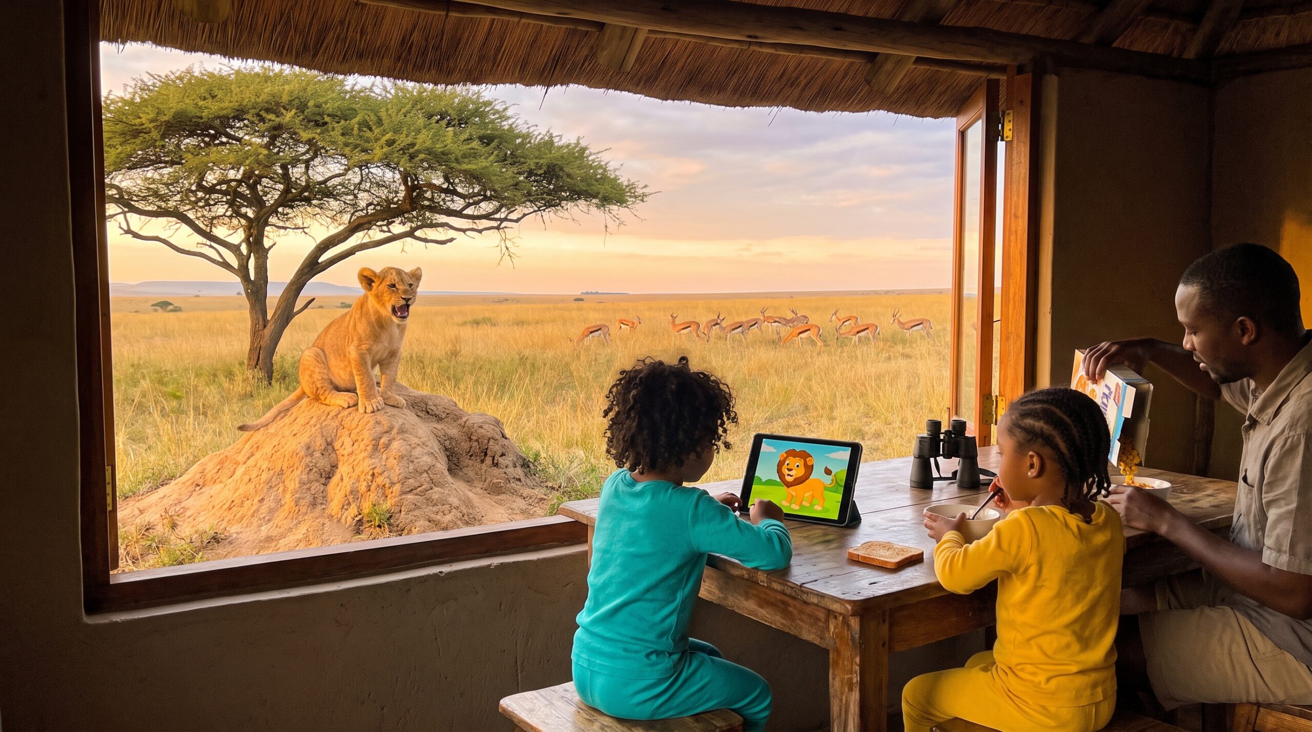 Meet the African lion for kids. Learn playful facts about Leo the cub, pride life, hunting, and why top predators matter. A warm, short read and perfect morning listen for families.