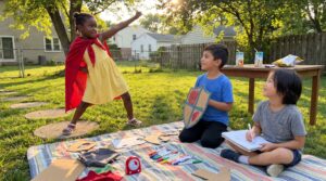 A joyful, 20-minute Weekend imagination challenge: create your own hero. Quick steps, safe supplies, and inclusive prompts that build confidence and empathy for kids ages 3 to 13.