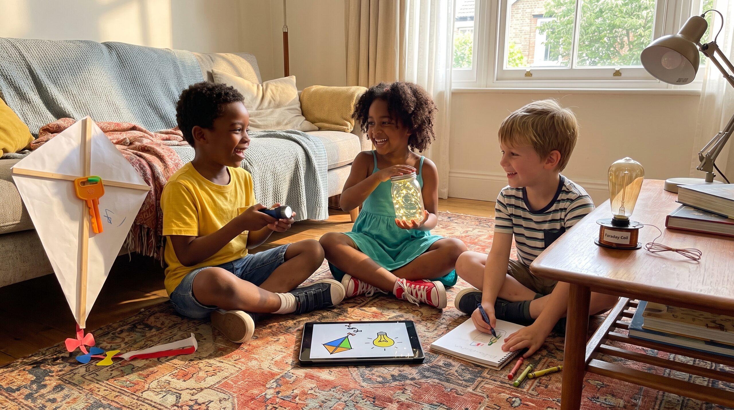 A calm, curious guide about electricity for kids. Short history, simple units, safe demos, household uses, and easy safety steps. Perfect for parents and teachers who want clear facts and warm explanations.