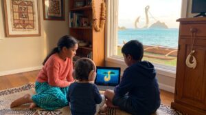 A warm, easy overview of Maui and the Fish Hook - Polynesian. Learn how the magical hook links trickster Maui to land, art, and island memory. Find age-ready versions on Storypie.