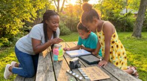 Ask a Story kids submit topics next week invites children to suggest one clear idea each week. Families share ideas via the Storypie app or tags. Small prompts become six-sentence stories the following week.