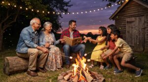 My family stories help children feel rooted, loved and understood. This warm guide describes family types, roles, routines and rituals. Find simple ideas and links to Storypie stories for ages 3 to 12.