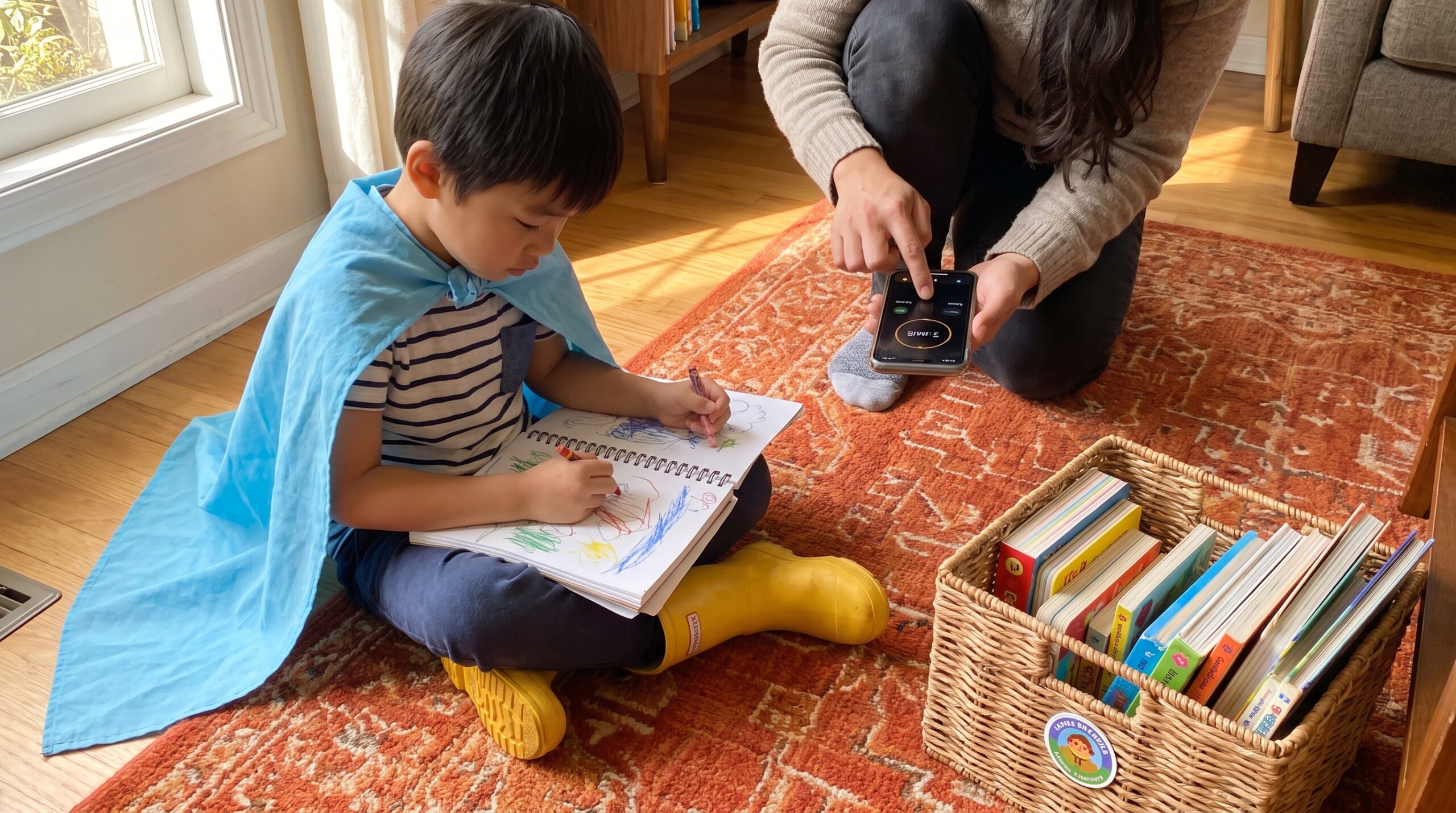 A short, joyful Weekend imagination challenge: create your own hero invites families to spend five lively minutes inventing kind heroes. Boosts language, empathy, and confidence with low prep and big delight.