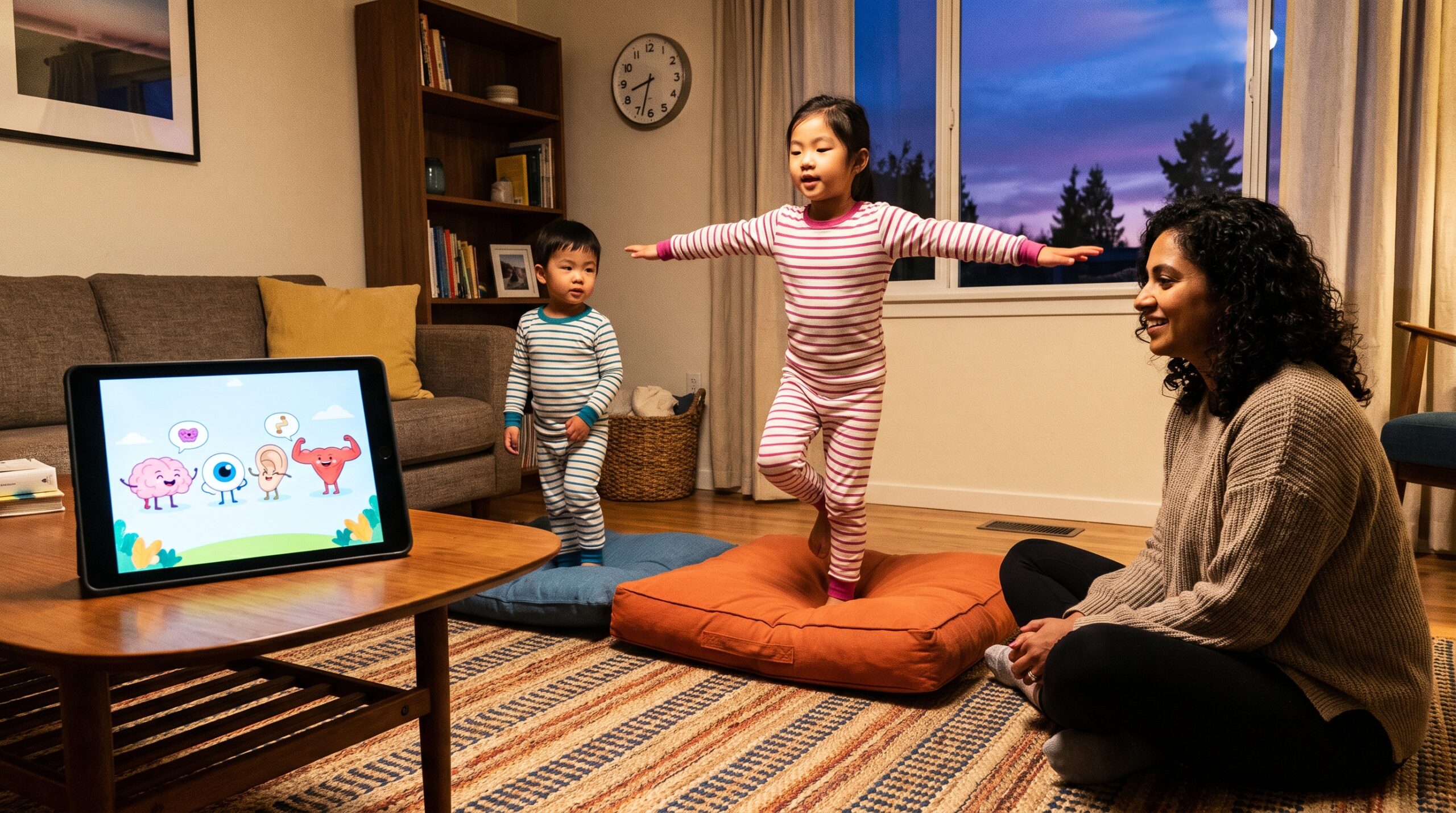 Short, playful balancing activities for kids make evenings gentle and active. Try tiny five-minute drills, simple props, and quick milestones. Safety tips help parents spot concerns and celebrate steady progress.