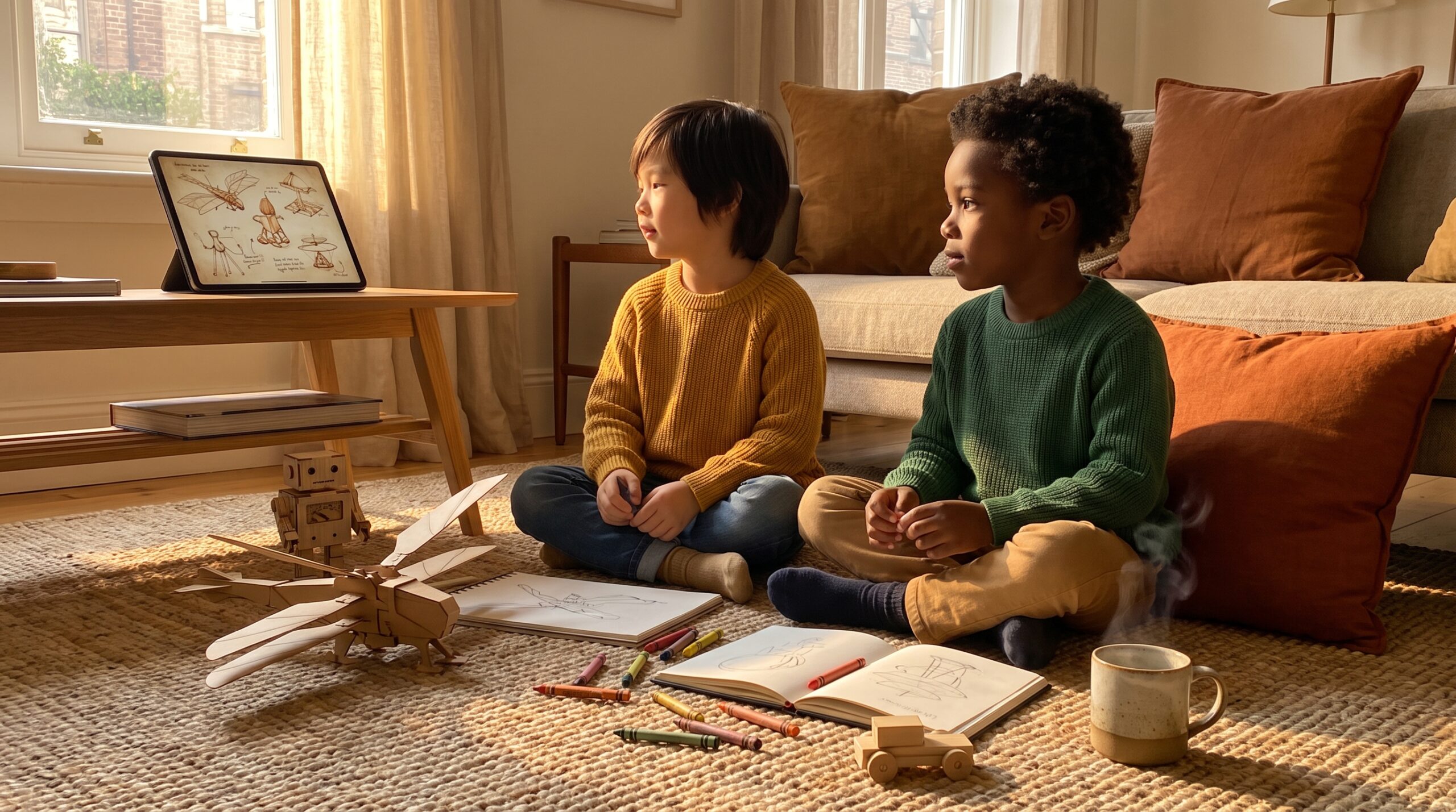 A cozy, kid-friendly look at Leonardo da Vinci for kids. Short timeline, playful facts, art highlights, inventions, and simple home activities to spark curiosity and imagination.