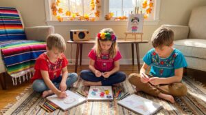 A warm, child-friendly look at Frida Kahlo. This short piece shares her life, art, and strength. It highlights her self-portraits, Casa Azul, and why families return to her bold, colorful story.