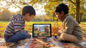 A warm, five-minute Westward Expansion family guide. Read aloud a simple timeline, meet three quick portraits, and try easy activities. Honest history and tiny triumphs to spark empathy and curiosity at the table or bedtime.