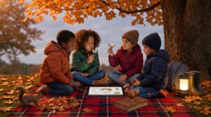 Seed dispersal for kids made simple and playful. Learn how wind, water, animals, gravity, and self-launching move seeds. Take a ten-minute family walk and explore nature with Storypie story links for all ages.