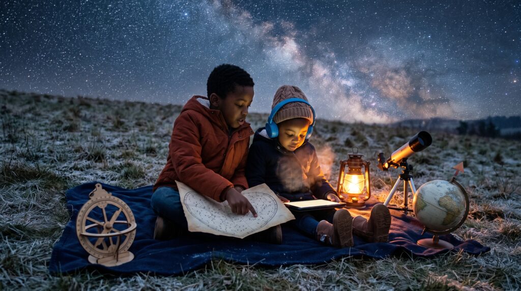 Read about Hipparchus astronomer, the ancient sky-watcher who cataloged 850 stars, spotted precession, and made early trigonometric tools. Simple ideas to share with children and spark curiosity tonight.