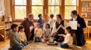 A warm, simple guide to temperature for kids. Short history, easy science, common scales, safe thermometer tips, and playful home experiments. Read or listen to related Storypie stories by age group to explore together.
