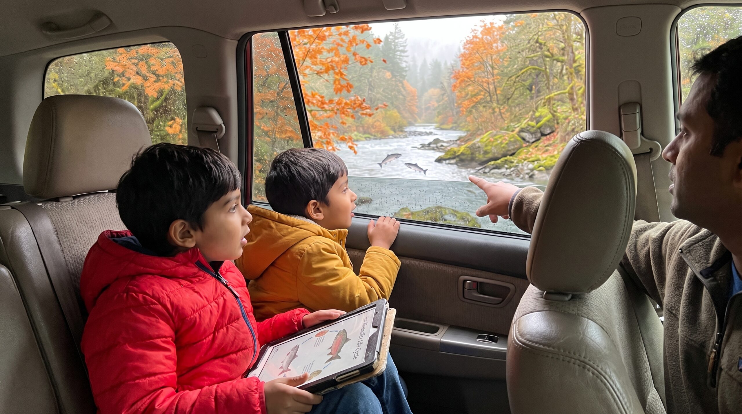A warm, short guide to the salmon life cycle for kids. Learn where salmon hatch, grow, and return. Includes simple facts, threats, hopeful fixes, and links to Storypie stories for family listening.