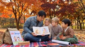 Ungnyeo origin myth tells the Korean tale of a patient bear who becomes human. This short, sensory story highlights perseverance, ritual details, and new beginnings. Ideal for family and classroom sharing.