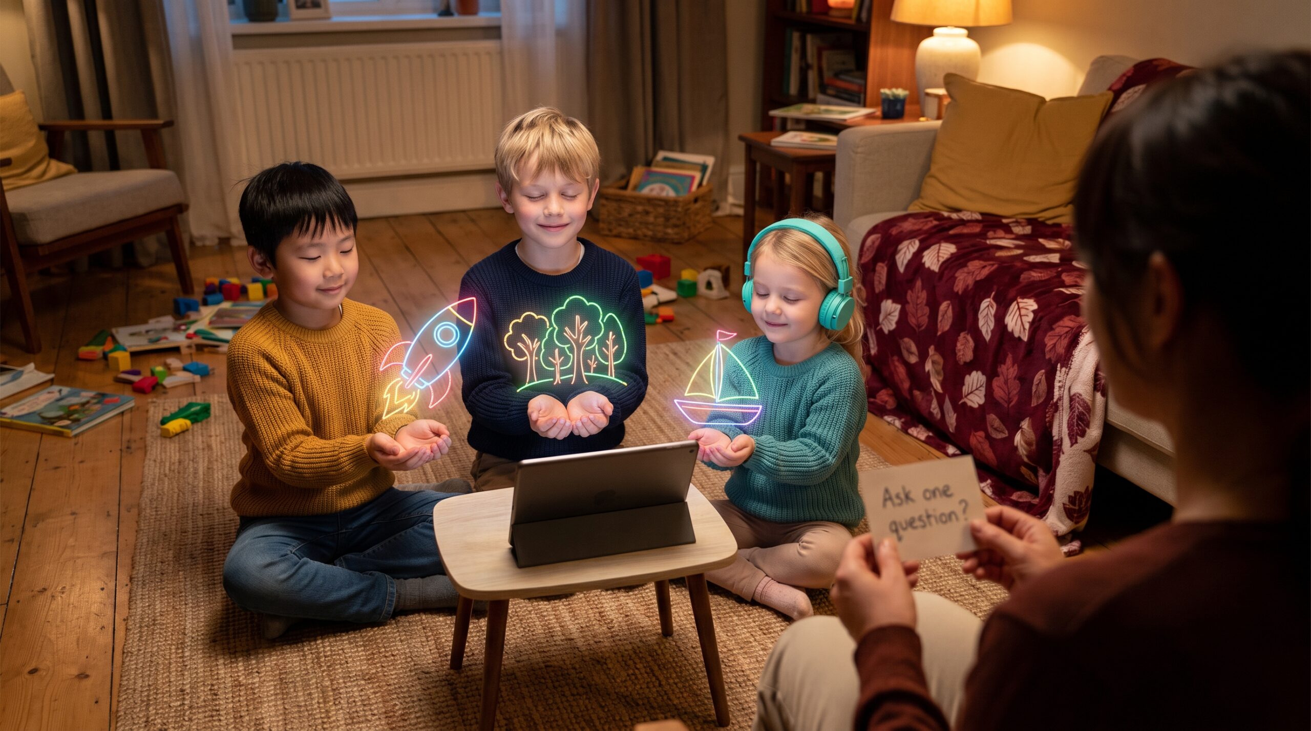 Audio-first storytelling for kids reduces cognitive load and invites rich imagination. Clear narration and sound cues help children follow plots, learn words, and build personal mental images during short daily routines.