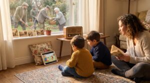 A cozy, short guide to the Great Depression for families. Readable facts, gentle stories of neighborly help, and simple prompts to spark conversation. Perfect for parents and teachers who want warm history moments.