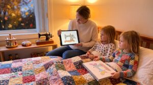 A warm, kid-friendly look at the sewing machine. Learn its history, main parts, common stitches, and safe care tips. Perfect for curious parents and teachers to spark questions and cozy stories.