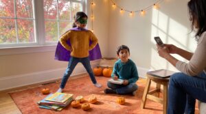 Try a weekend imagination challenge to create your own hero in ten minutes. Fast steps, age notes, and simple materials help build confidence, language, and warm family moments.
