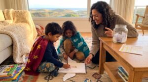 A playful Weekend imagination challenge to create your own hero. Simple prompts spark invention, build confidence, and deepen weekend family time. Try one superpower and one kind act to start the fun.